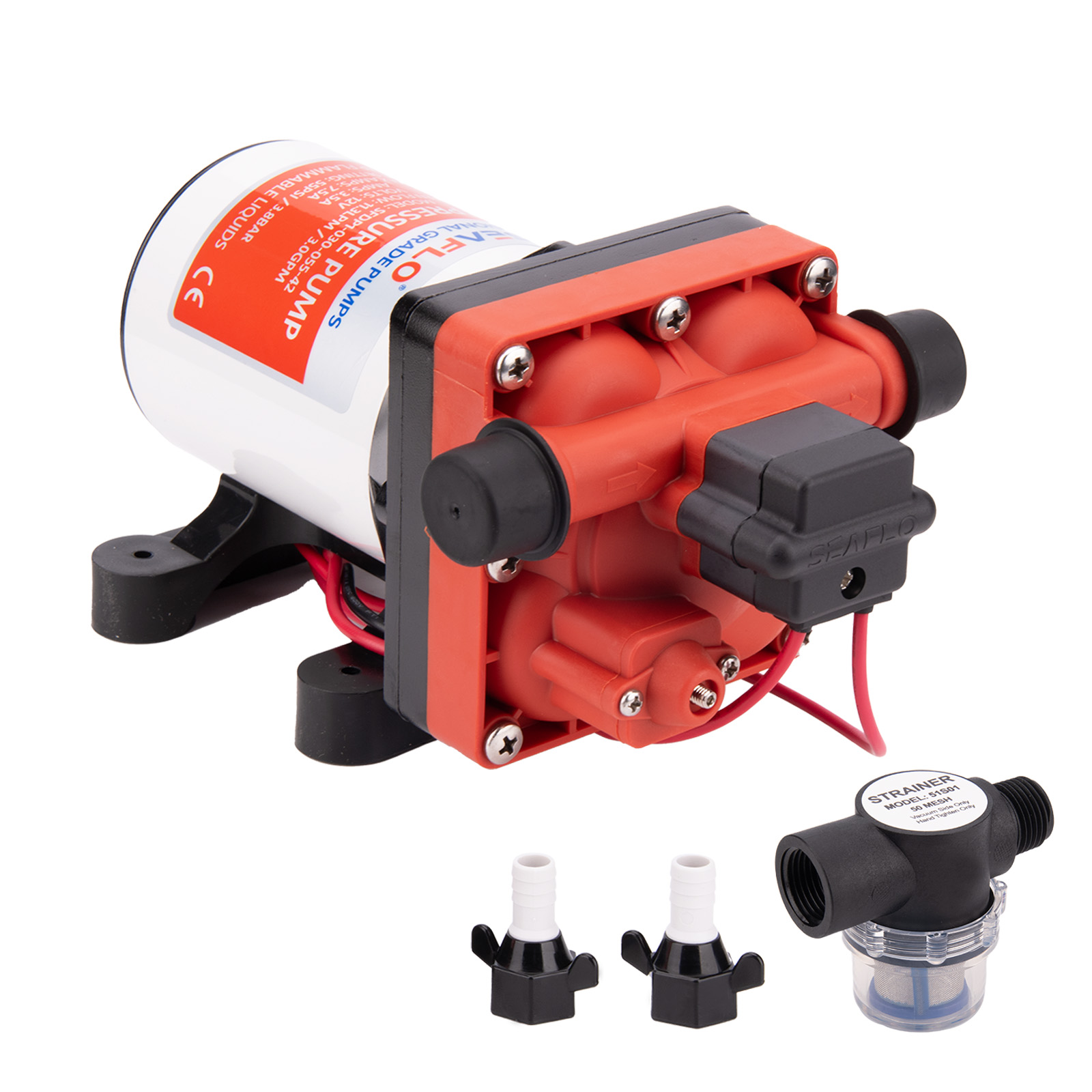 Rv Water Pump 12V 55Psi - Samozasysająca membranowa pompa wodna 12V do