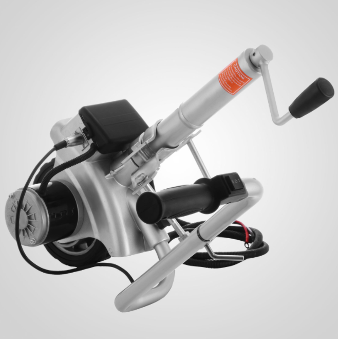 Camper Trailer Jockey Wheel - Silnikowany mechanizm napędzający, silnik elektryczny 12