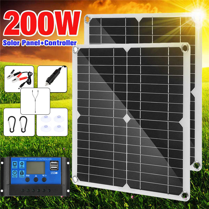 Rv Solar Panel Kit 400W - 200W 400W Zestaw paneli słonecznych 30A