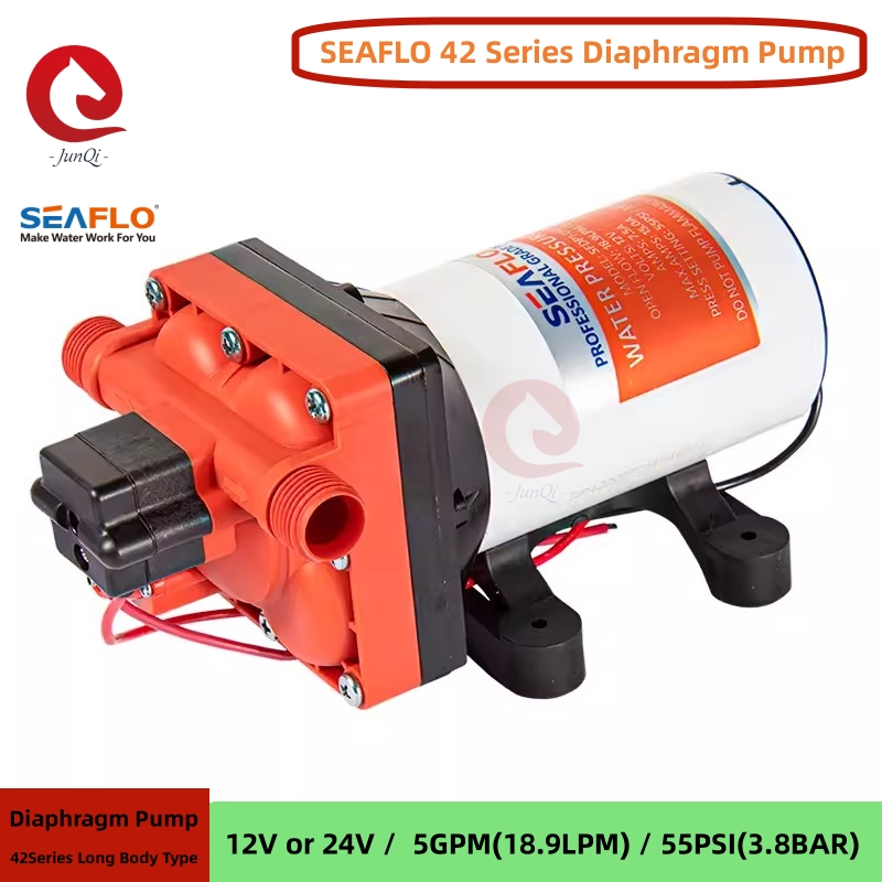 Rv Water Pump 12V 55Psi - SEAFLO 42 Series Membranowa pompa wodna