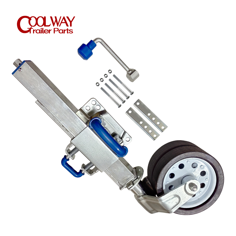 Camper Trailer Jockey Wheel - Podwójne kółko jockey, podnośnik do przyczepy,