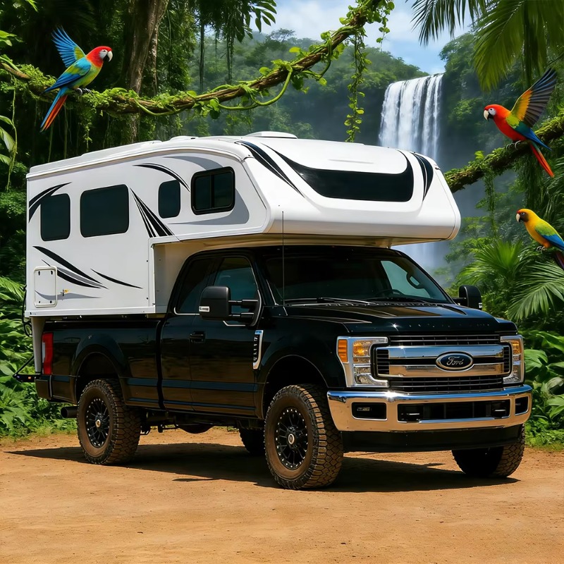 Camper Trailer Suspension Independent - Lekki, składany, wodoodporny kamper z niezależnym