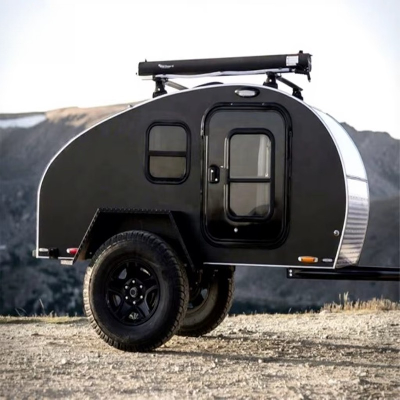 Camper Trailer Roof Rack - Przyczepa kempingowa typu teardrop do jazdy