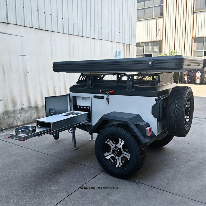 Off Road Camper Trailer Tent - Przyczepa kempingowa terenowa z namiotem dachowym