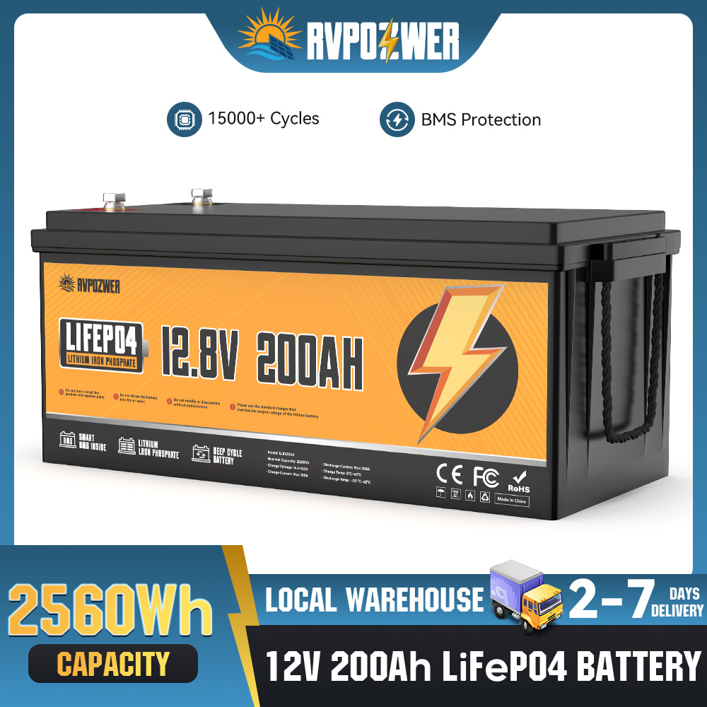Rv Lithium Battery 200Ah - RVPOZWER – akumulator litowo-żelazowo-fosforanowy LiFePO4 do