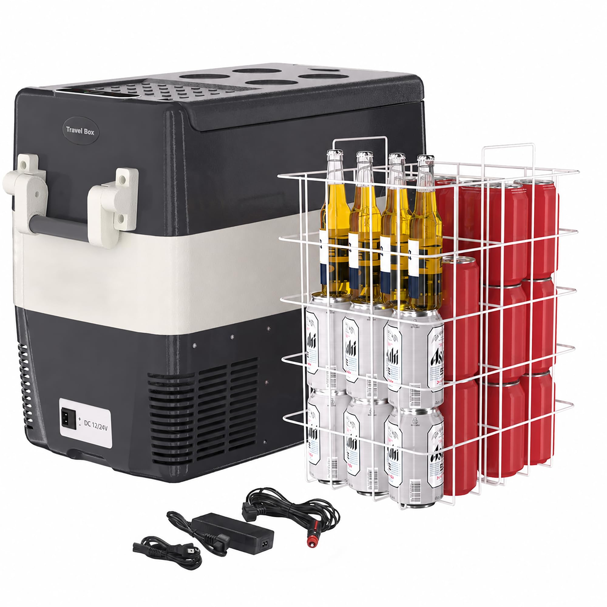 12V Fridge Freezer Rv - Przenośna lodówka samochodowa 12V, chłodziarka elektryczna