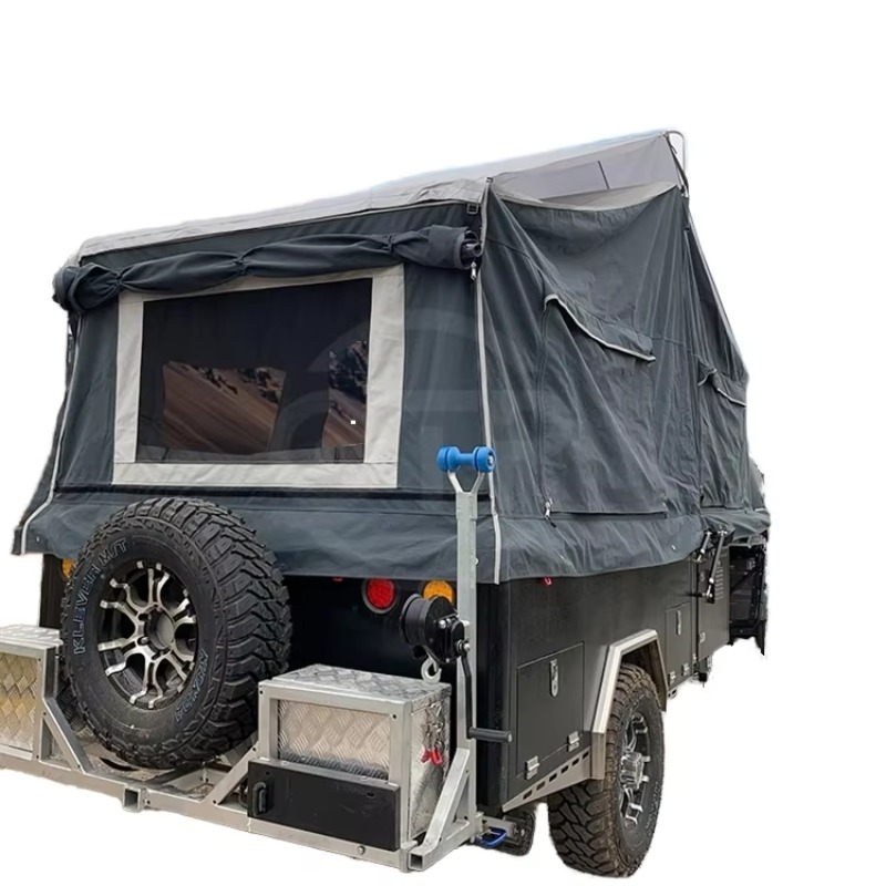 Off Road Camper Trailer Tent - Personalizowany Mały Kamper Przyczepa Mini Pojazd