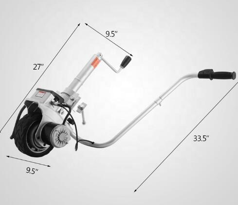 Koło napędowe, 12V 350W, do pr – Camper Trailer Jockey Wheel recenzja i cena