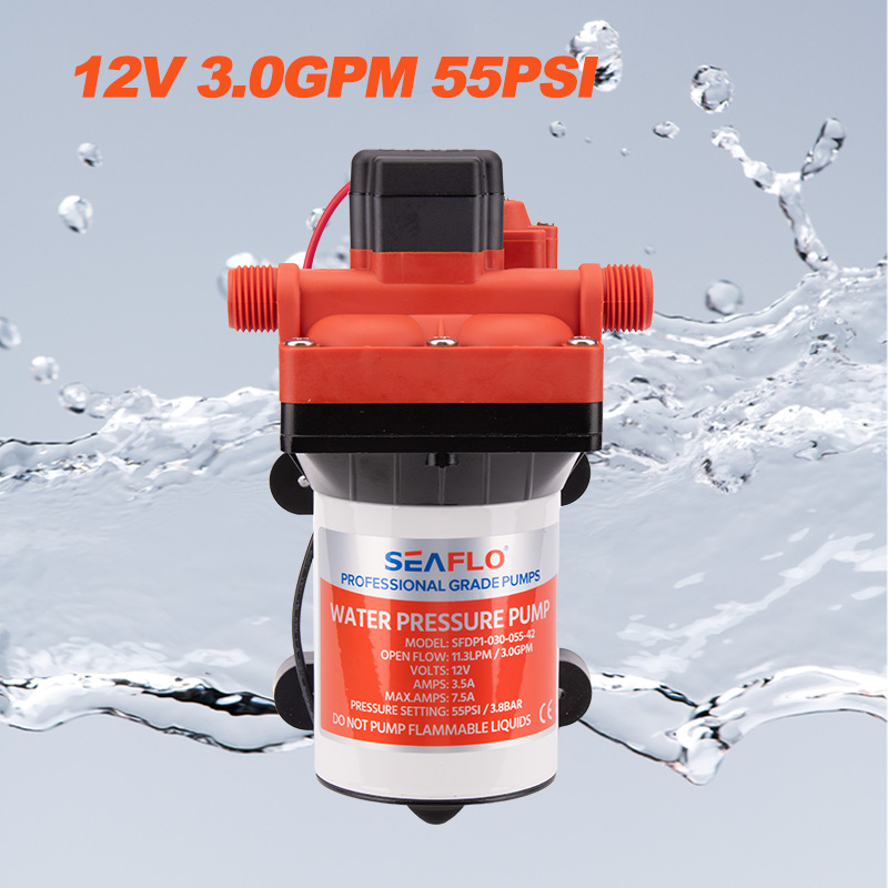 Samozasysająca membranowa pomp – Rv Water Pump 12V 55Psi recenzja i cena
