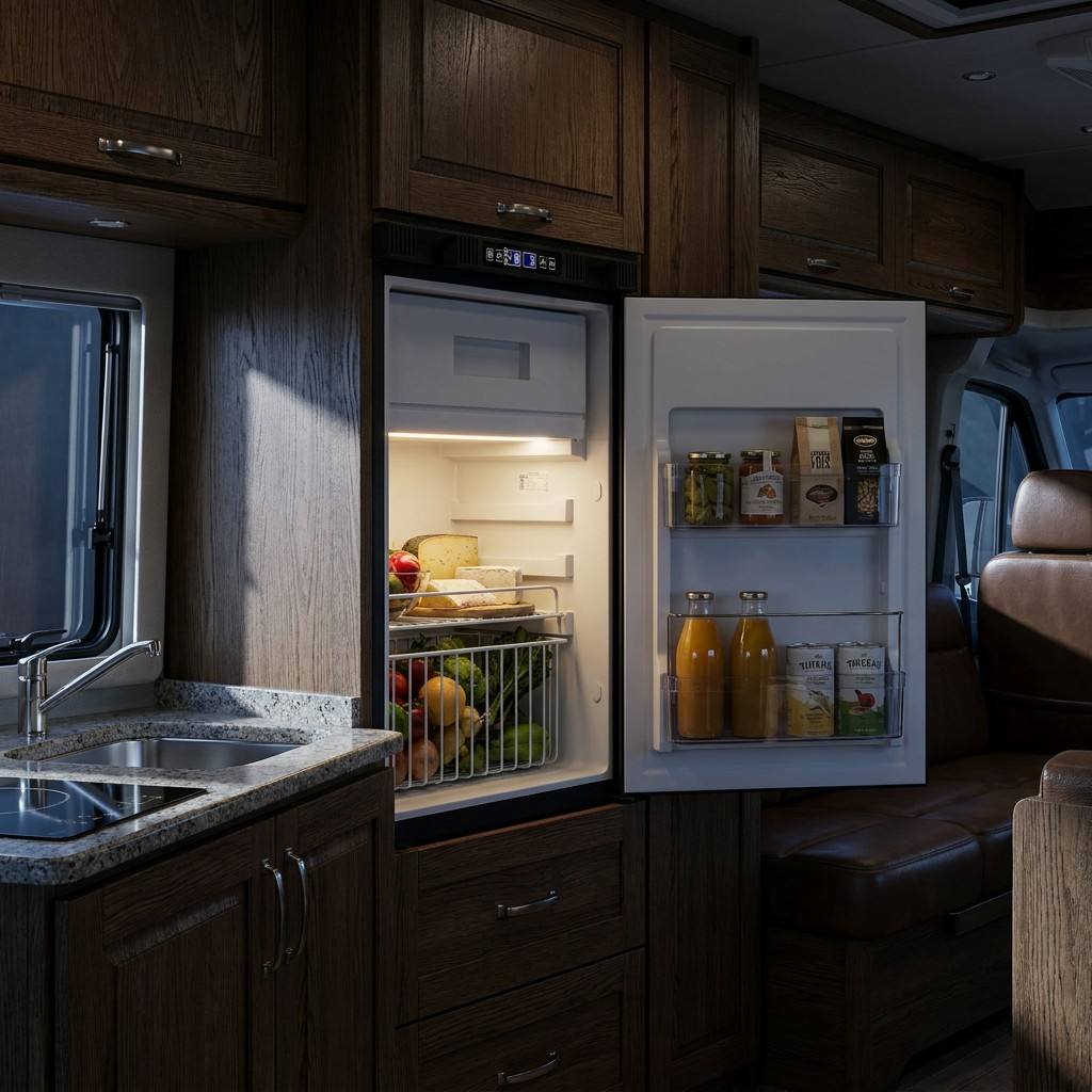 Lodówka aluminiowa 12V o pojem – 12V Fridge Freezer Rv recenzja i cena