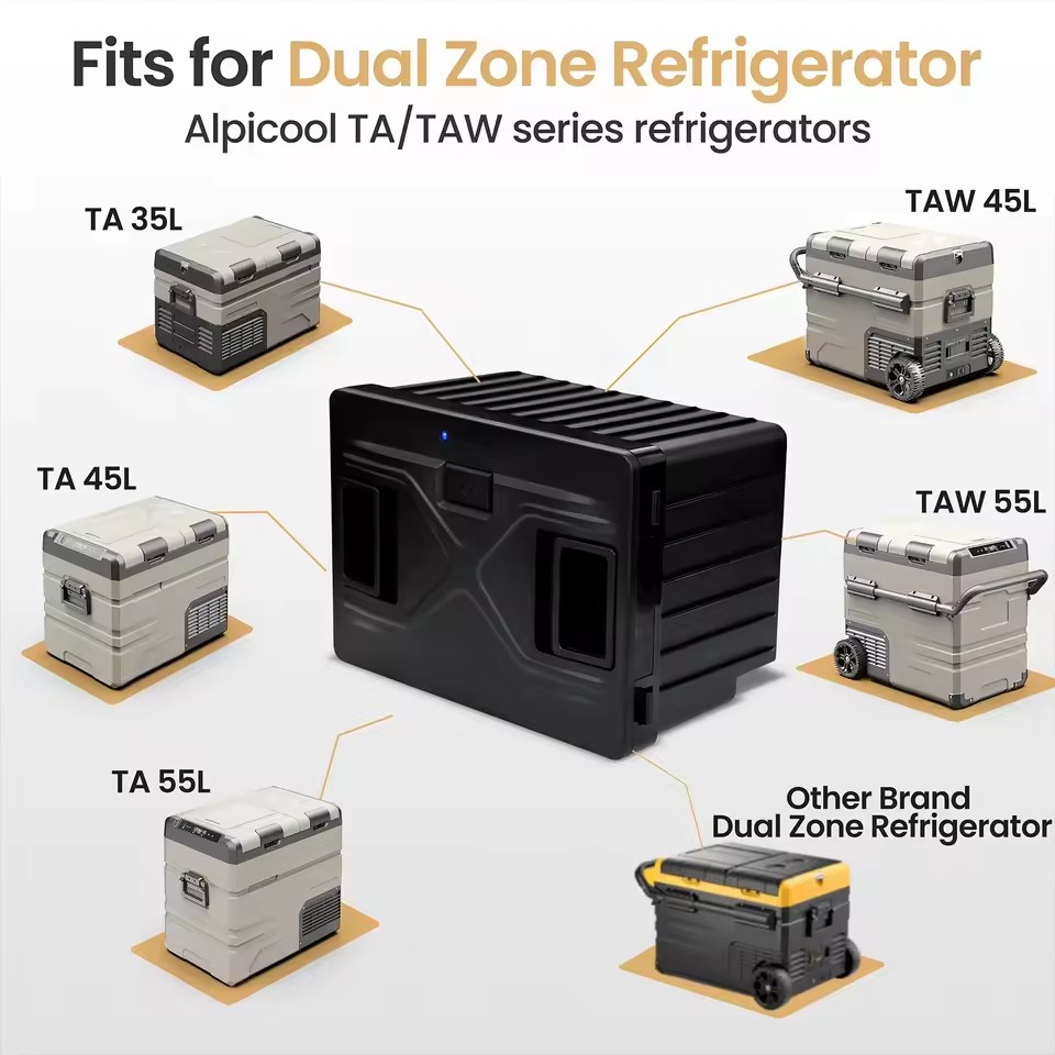 Lodówka samochodowa Alpicool z – 12V Fridge Freezer Rv recenzja i cena