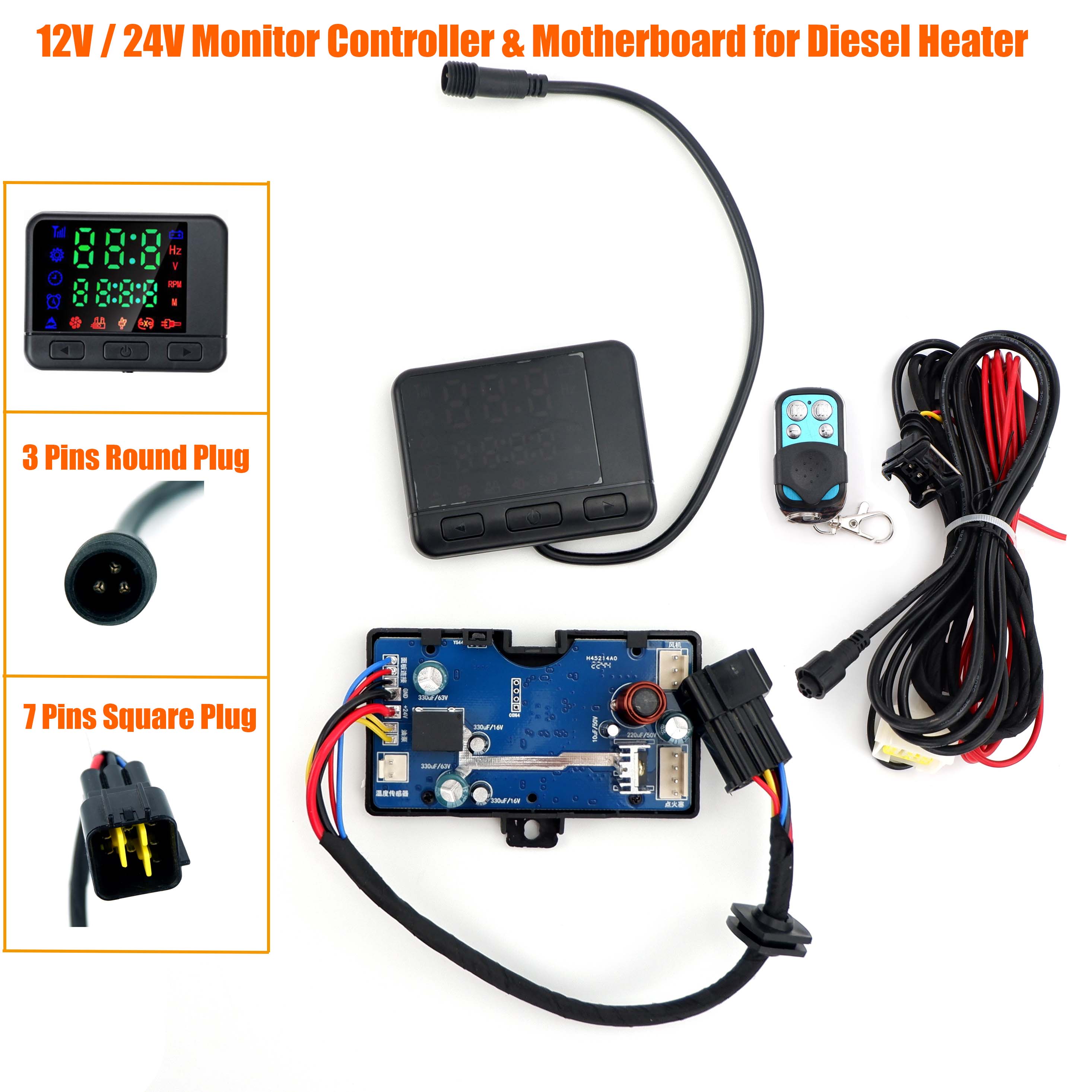 12V / 24V 2KW 3KW 5KW 8KW Air  – Rv Diesel Heater 12V recenzja i cena