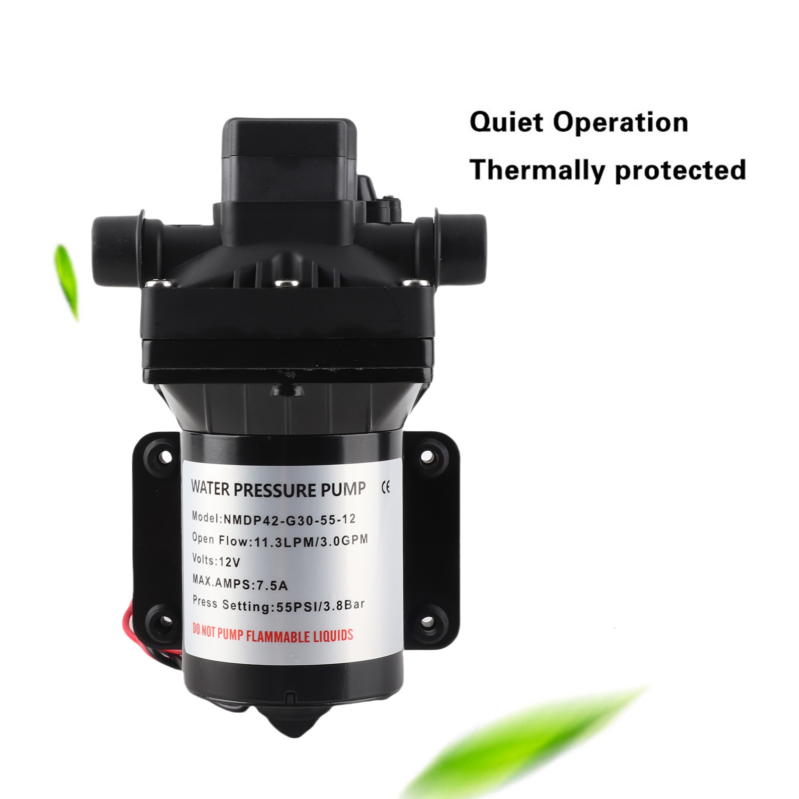 Pompa wodna 12V do kampera, 55 – Rv Water Pump 12V 55Psi recenzja i cena