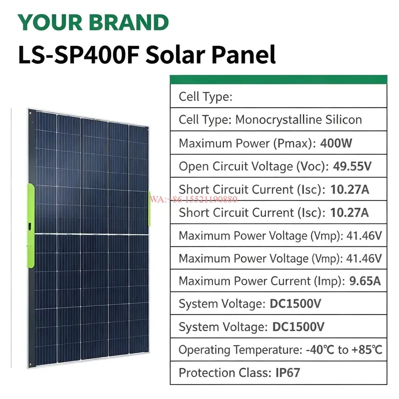 WMWMNU 400W Monokrystaliczny P – Rv Solar Panel Kit 400W recenzja i cena