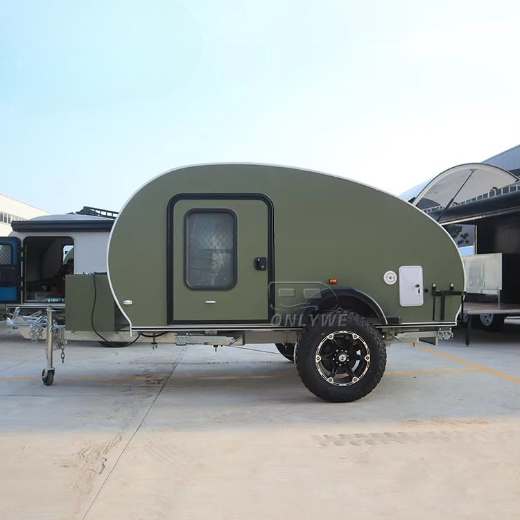 ONLYWE Kompaktowa przyczepa ke – Camper Trailer Suspension Independent recenzja i cena