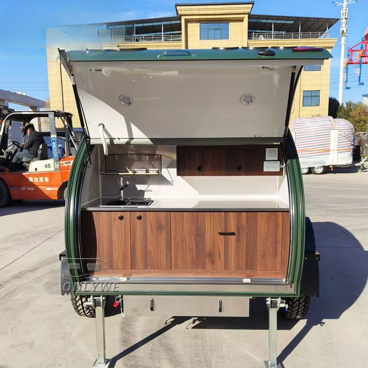 ONLYWE Kompaktowa przyczepa ke – Camper Trailer Suspension Independent recenzja i cena