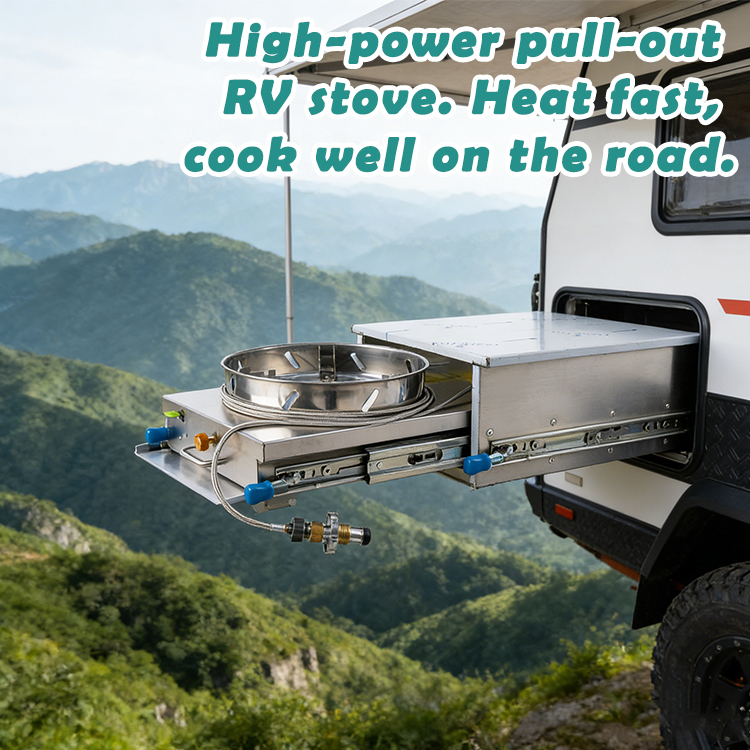 Wbudowana kuchnia zewnętrzna d – Camper Trailer Kitchen Slide recenzja i cena