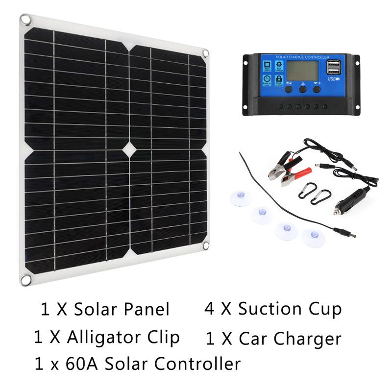 200W 400W Zestaw paneli słonec – Rv Solar Panel Kit 400W recenzja i cena