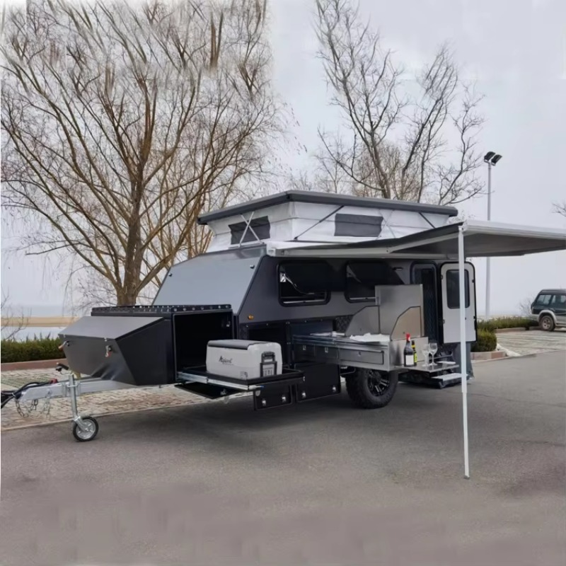 Luksusowy, składany przyczepa  – Off Road Camper Trailer Tent recenzja i cena