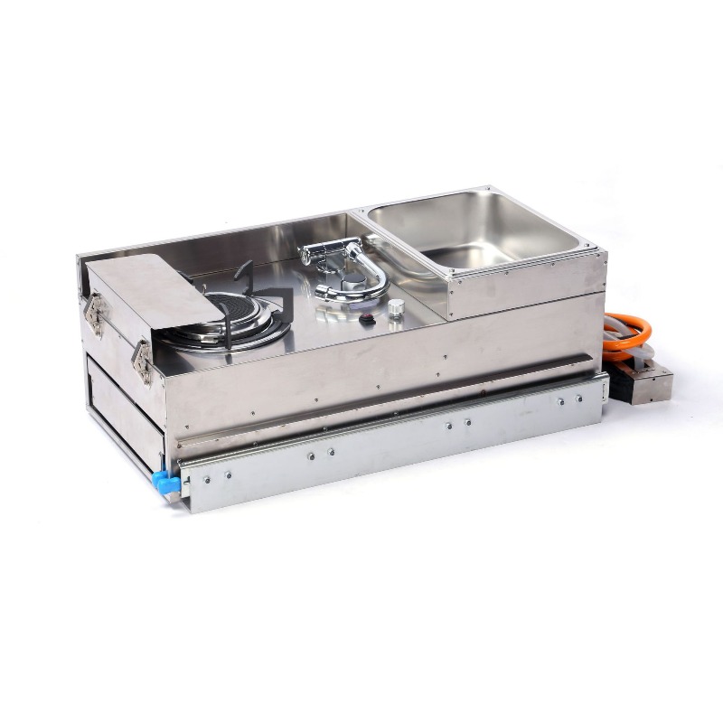 Kuchnia wysuwana ze stali nier – Camper Trailer Kitchen Slide recenzja i cena