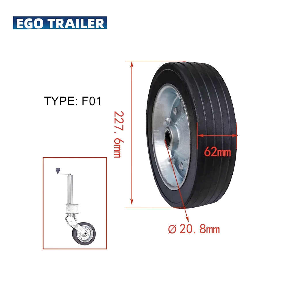 Koło zapasowe zamienne do gnia – Camper Trailer Jockey Wheel recenzja i cena