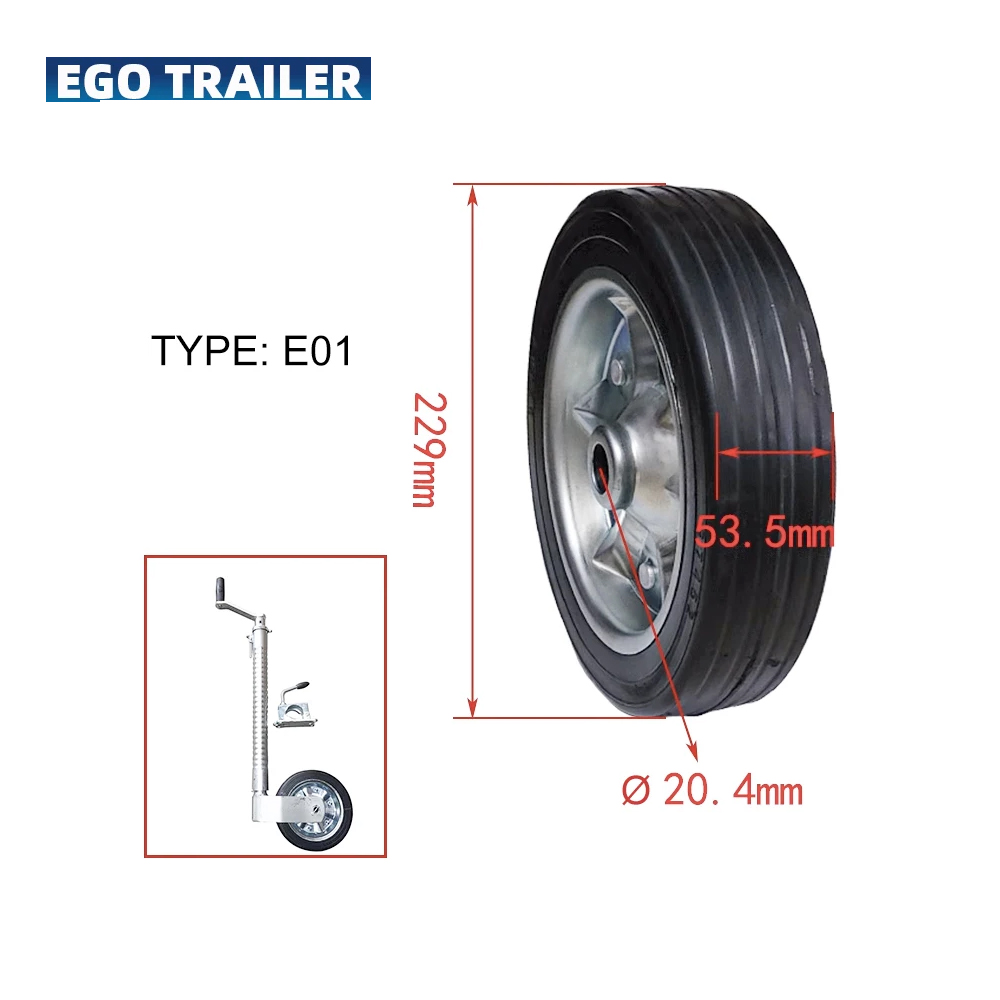 Koło zapasowe zamienne do gnia – Camper Trailer Jockey Wheel recenzja i cena
