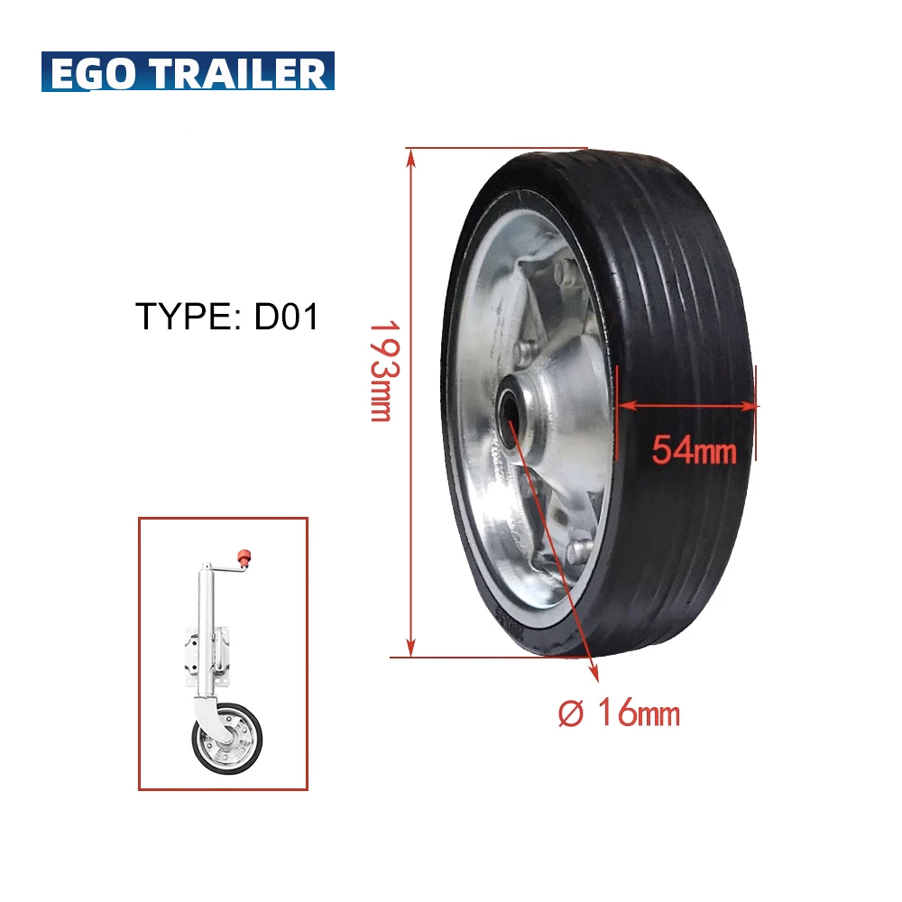 Koło zapasowe zamienne do gnia – Camper Trailer Jockey Wheel recenzja i cena