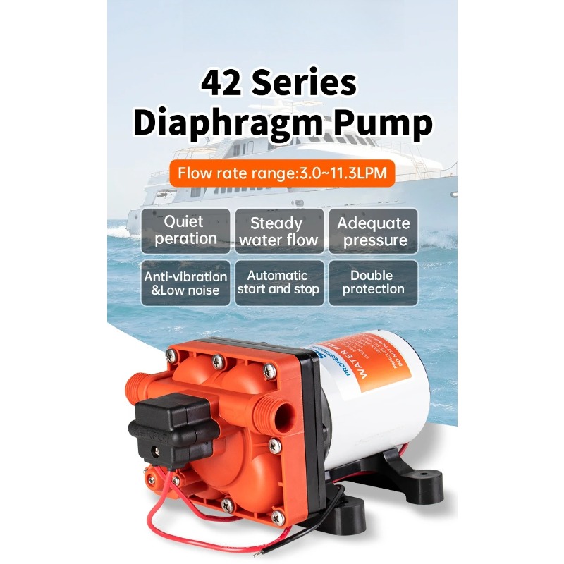 Pompa membranowa serii Seaflo- – Rv Water Pump 12V 55Psi recenzja i cena