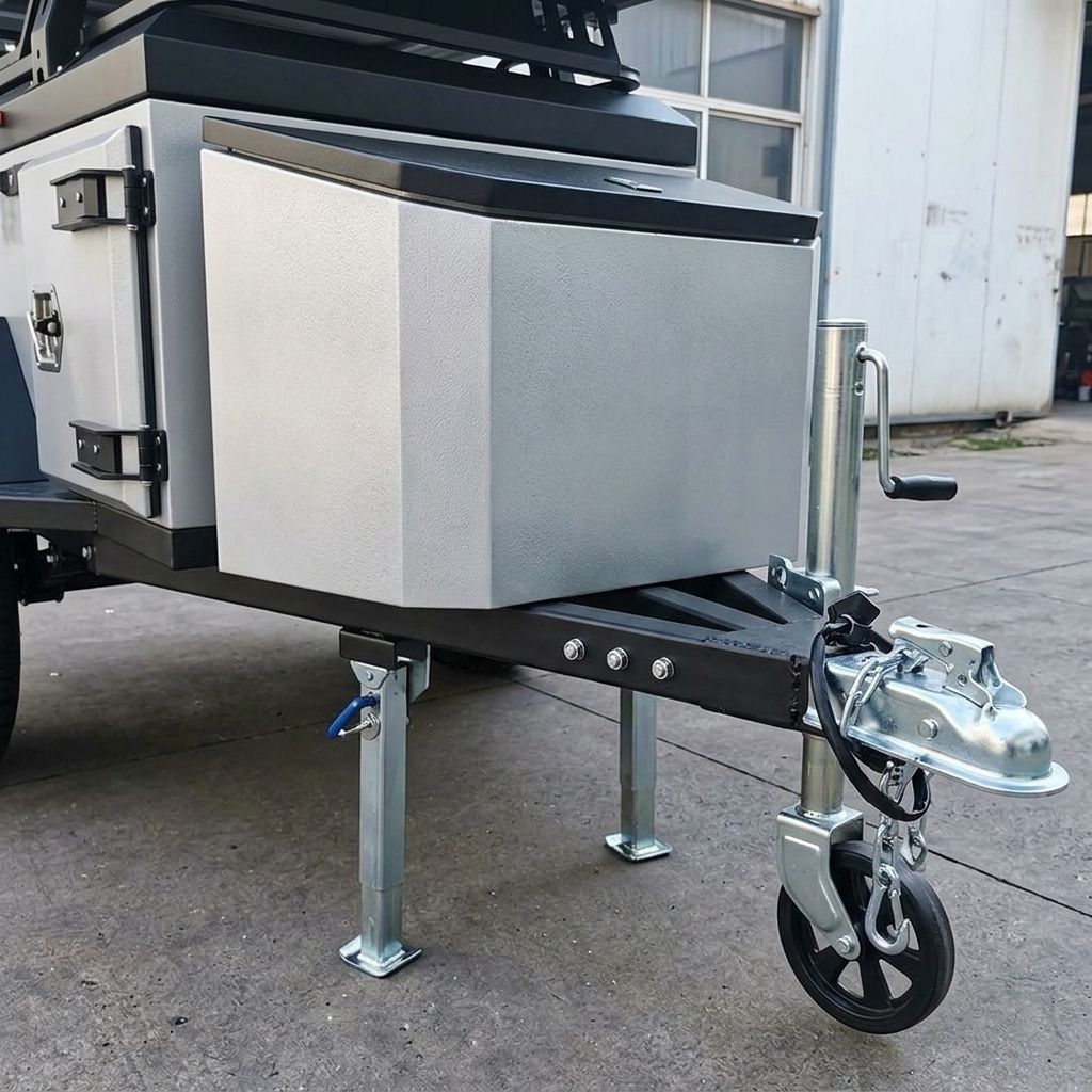 Wytrzymały przyczepa kempingow – Camper Trailer Suspension Independent recenzja i cena
