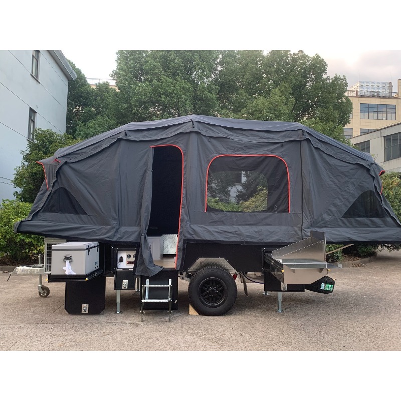 Ładna dekoracja, system przesu – Camper Trailer Kitchen Slide recenzja i cena