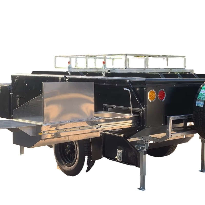 Ładna dekoracja, system przesu – Camper Trailer Kitchen Slide recenzja i cena