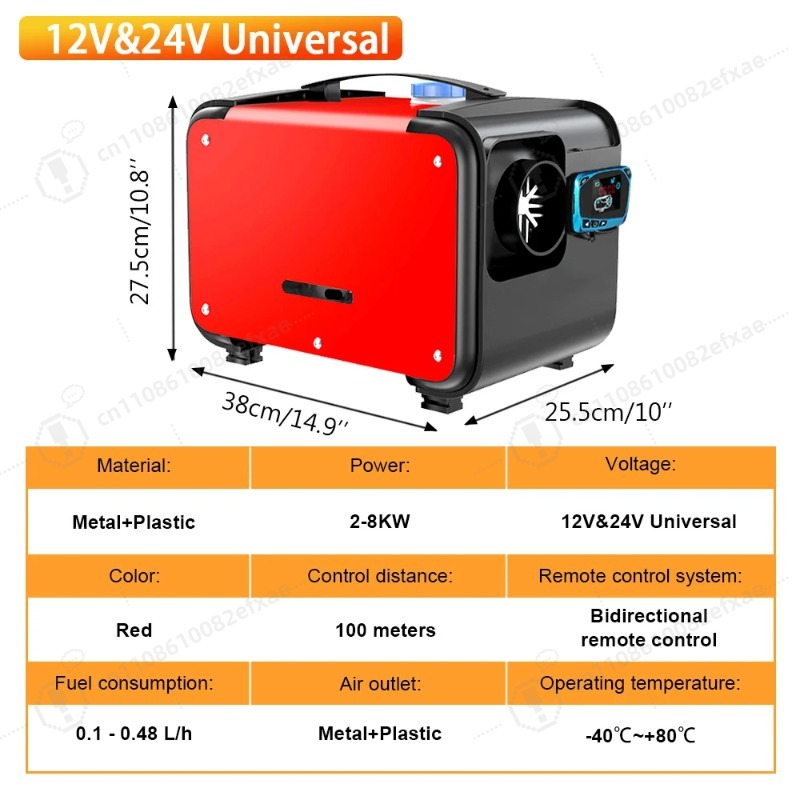 Uniwersalny ogrzewacz postojow – Rv Diesel Heater 12V recenzja i cena