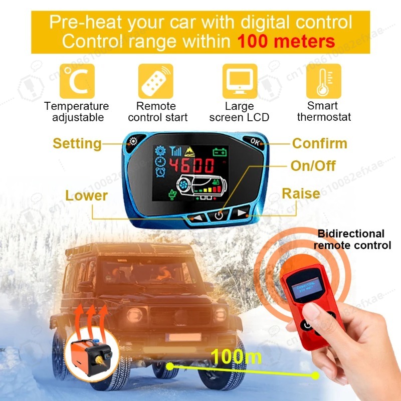 Uniwersalny ogrzewacz postojow – Rv Diesel Heater 12V recenzja i cena