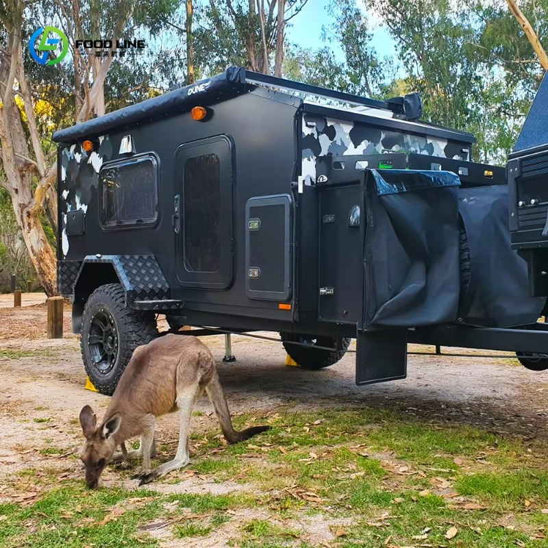Mały, terenowy kamper RV z nie – Camper Trailer Suspension Independent recenzja i cena