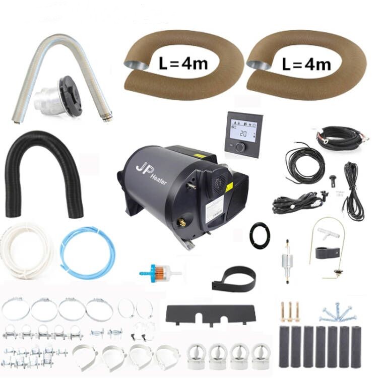 JP 4kW 12V Dieselowy Grzejnik  – Rv Diesel Heater 12V recenzja i cena