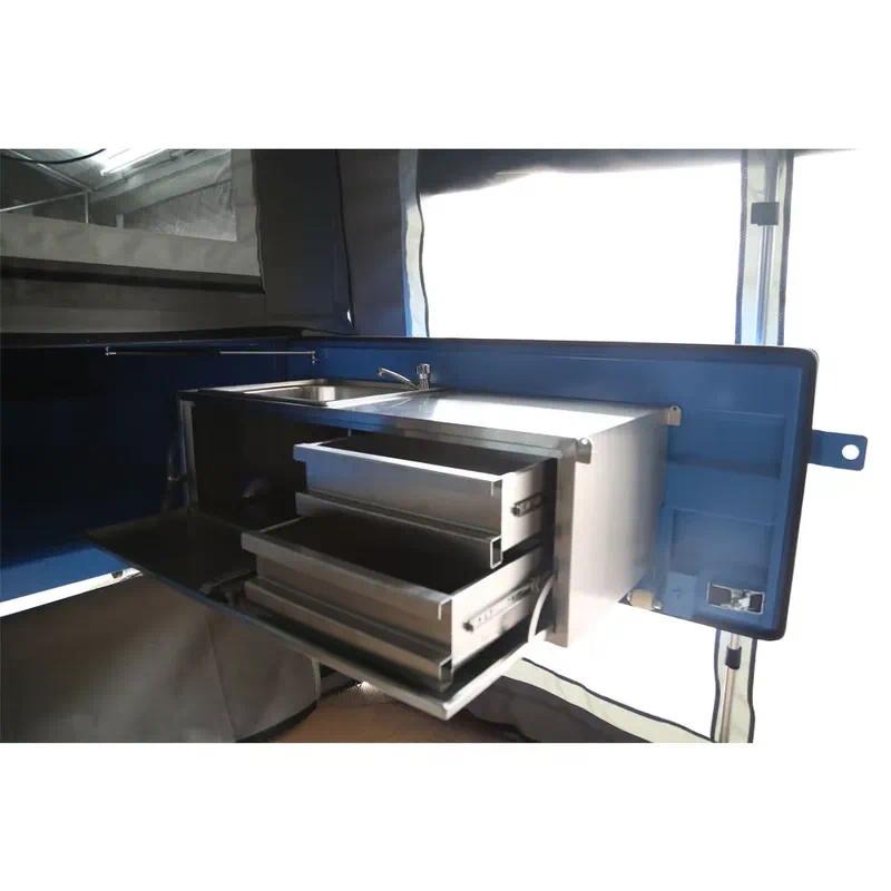 Wielofunkcyjna elektryczna kuc – Camper Trailer Kitchen Slide recenzja i cena