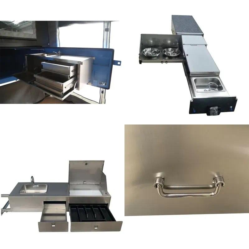 Wielofunkcyjna elektryczna kuc – Camper Trailer Kitchen Slide recenzja i cena
