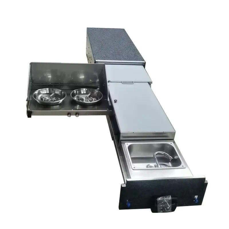 Wielofunkcyjna elektryczna kuc – Camper Trailer Kitchen Slide recenzja i cena