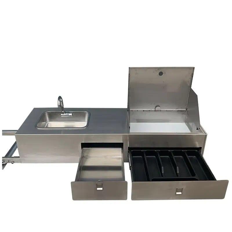 Wielofunkcyjna elektryczna kuc – Camper Trailer Kitchen Slide recenzja i cena