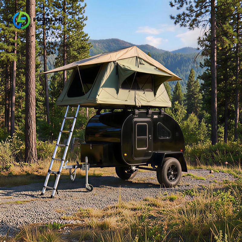 Niestandardowy przyczepa kempi – Off Road Camper Trailer Tent recenzja i cena