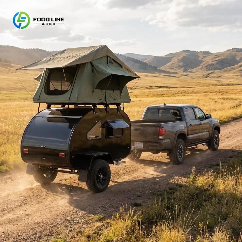 Niestandardowy przyczepa kempi – Off Road Camper Trailer Tent recenzja i cena