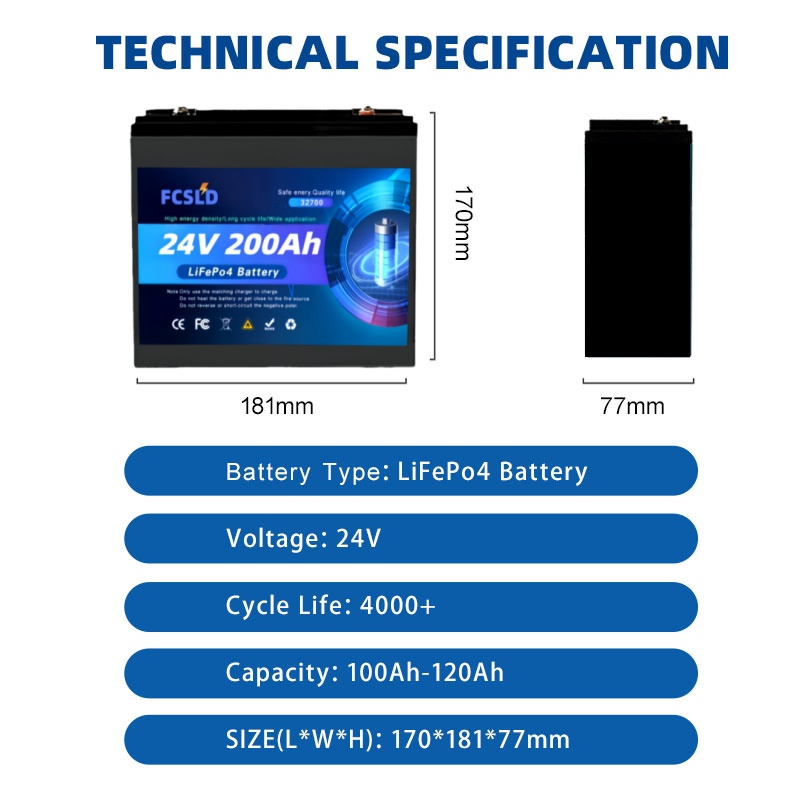 Nowy akumulator LiFePO4 24V 10 – Rv Lithium Battery 200Ah recenzja i cena