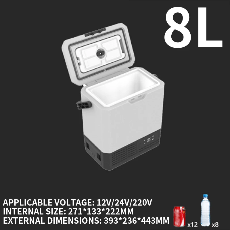 8L Alpicool Samochodowa Lodówk – 12V Fridge Freezer Rv recenzja i cena