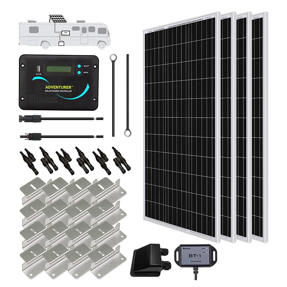 Zestaw paneli słonecznych Reno – Rv Solar Panel Kit 400W recenzja i cena