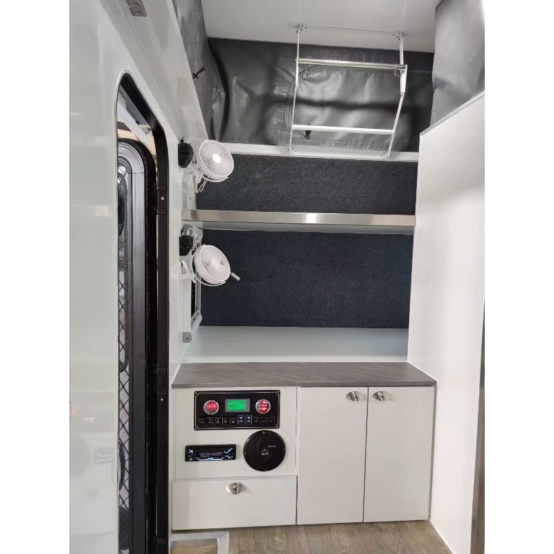 Wybudowany przyczepa kempingow – Camper Trailer Kitchen Slide recenzja i cena