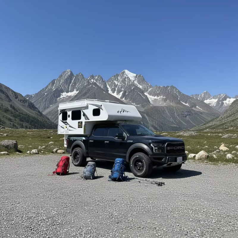Wsuwany 4WD Quad Seater Pickup – Off Road Camper Trailer Tent recenzja i cena