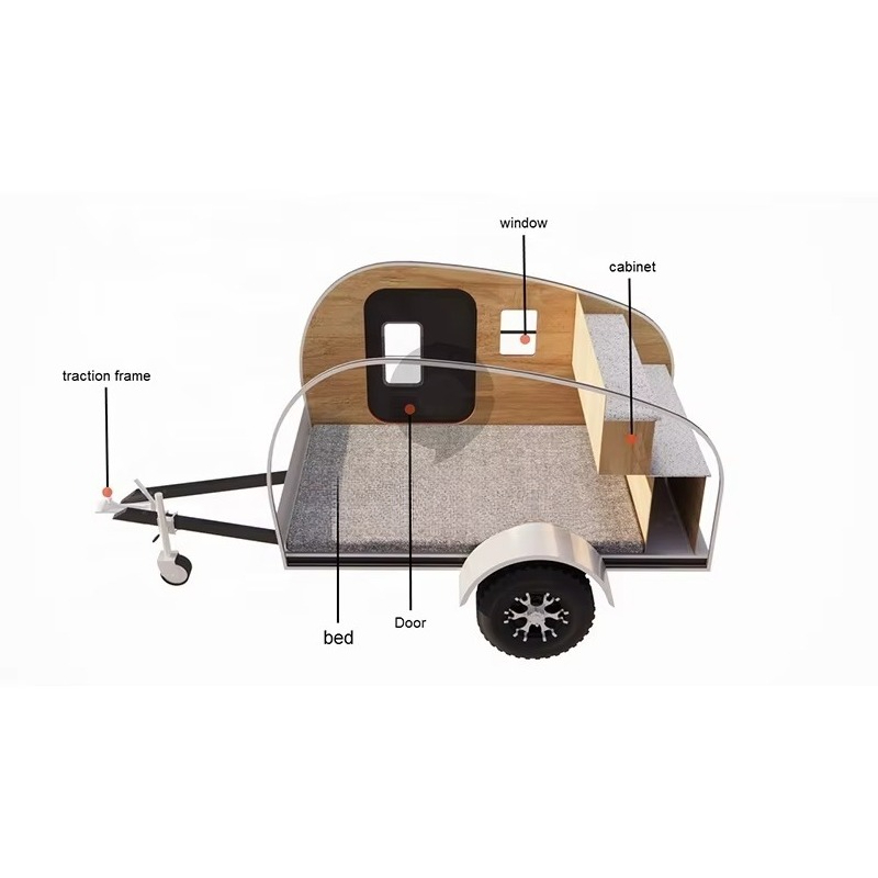 Lekka przyczepa kempingowa typ – Camper Trailer Roof Rack recenzja i cena