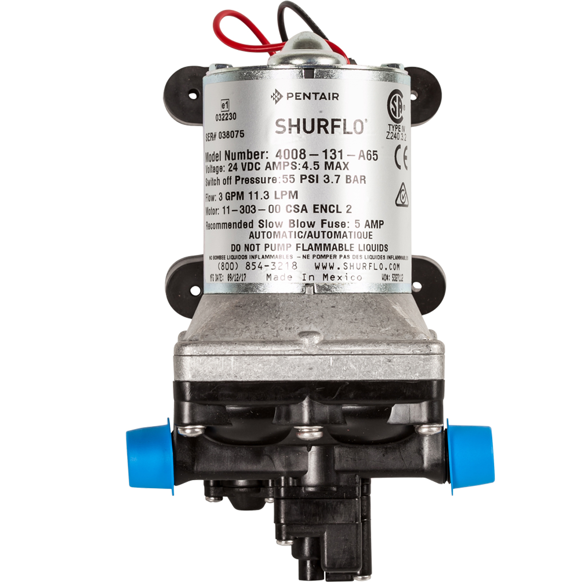 Pompa Shurflo By-Pass 4008-101 – Rv Water Pump 12V 55Psi recenzja i cena
