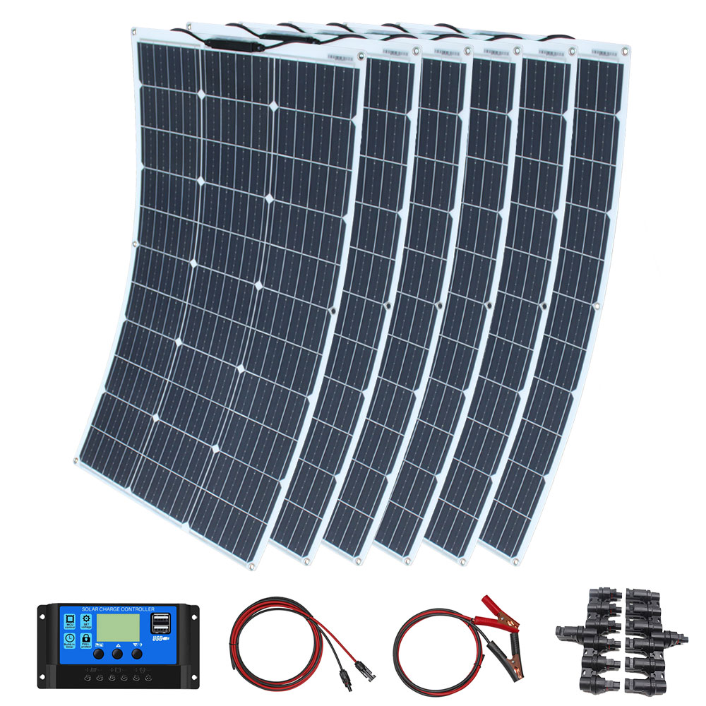 Zestaw paneli słonecznych 100W – Rv Solar Panel Kit 400W recenzja i cena