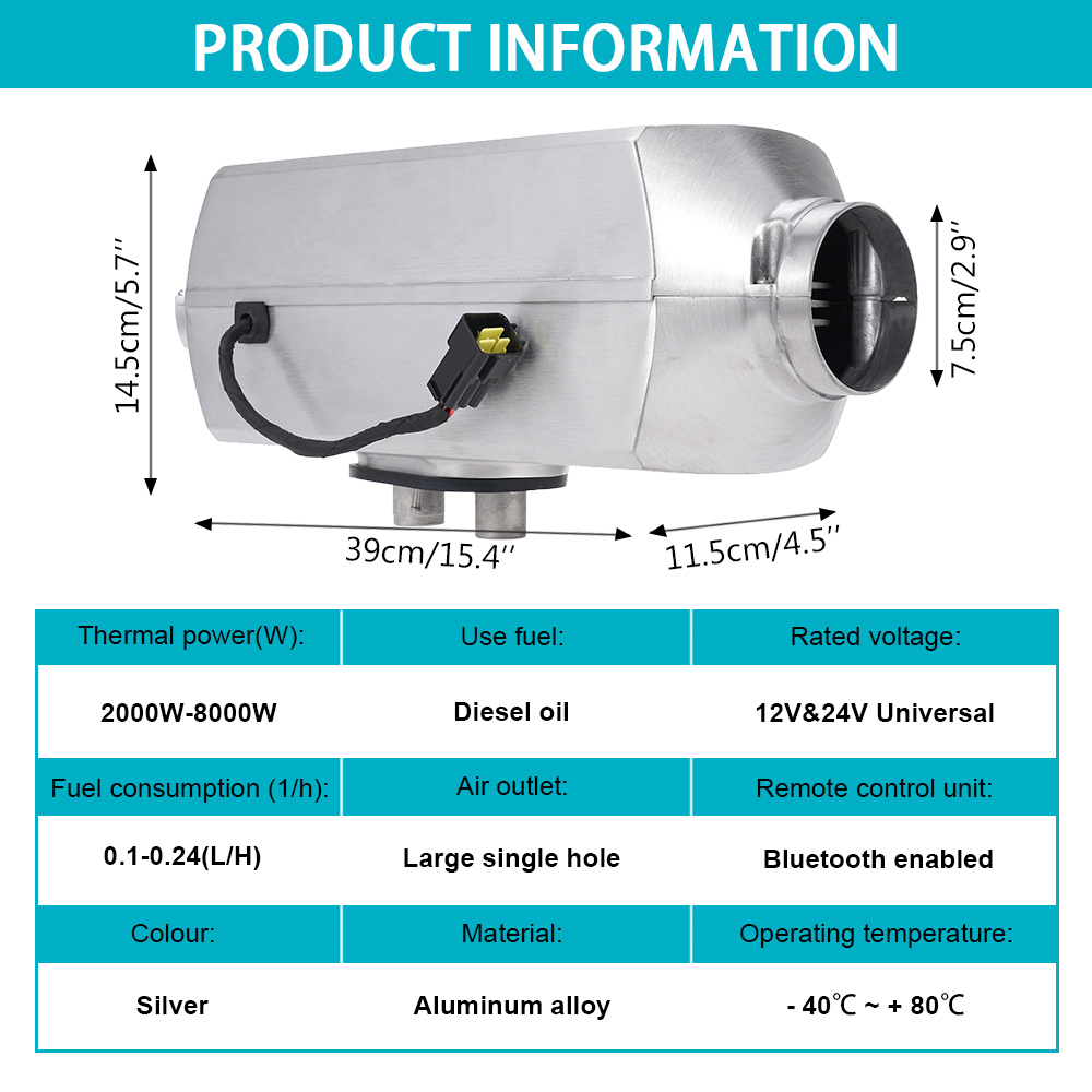 Dieselowy ogrzewacz samochodow – Rv Diesel Heater 12V recenzja i cena
